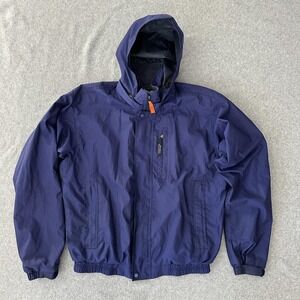 Vtg Patagonia Jacket Mens Small Purple Hooded Ascensionist Alpine Windbreaker S5
